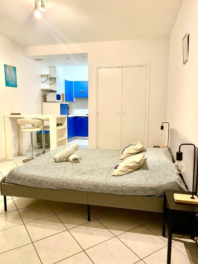 Studio Menton Proche Mer Climatise Wifi Dış mekan fotoğraf